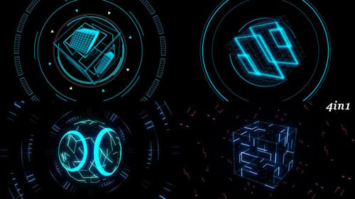 Pulso de holograma (paquete de 4)