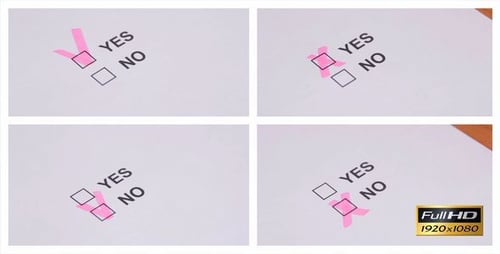 Selecting Yes or No Boxes on Form with Marker