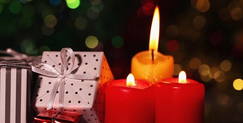 Candles and Gift Box 2