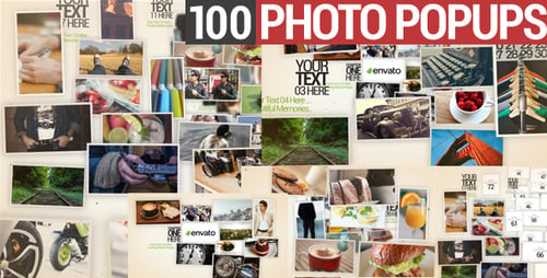 100 ventanas emergentes de fotos