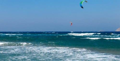 Waves And Surfers