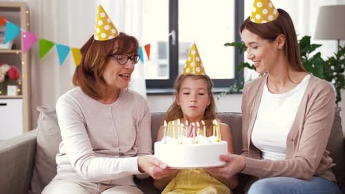 Birthday Celebration with Family at Home