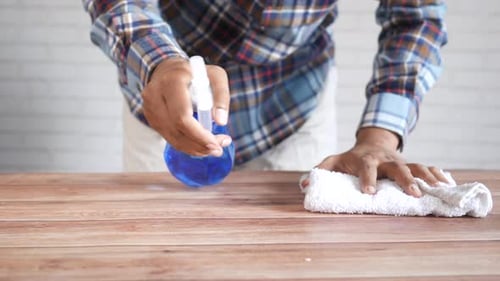 Adult Wipes Table Clean with Spray and Cloth