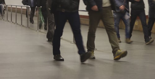 Menschen gehen