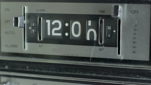 Flip-Uhr Stop Motion 2