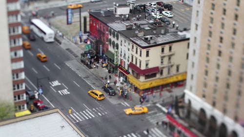 Manhattan New York Street Traffic Cars 2