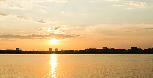 Coucher de soleil Putrajaya 2c