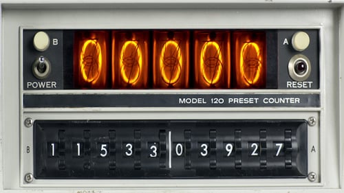 Nixie Zählmaschine 15