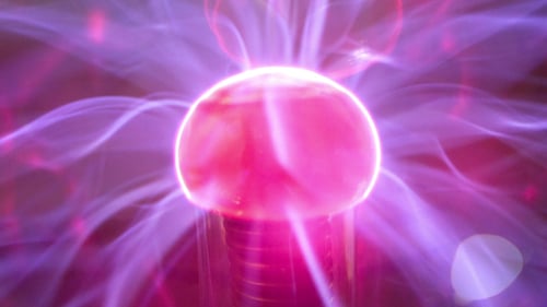 Abstract Energy with Plasma Ball