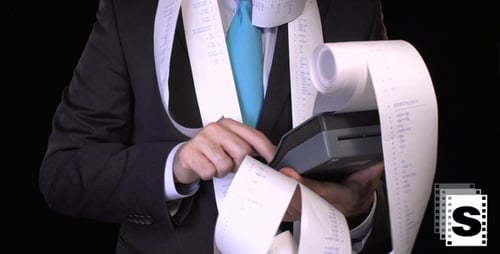 Hard Working Accountant