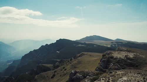 Flying Over the Cliff