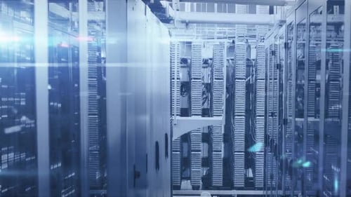 Data processing through data processing centre