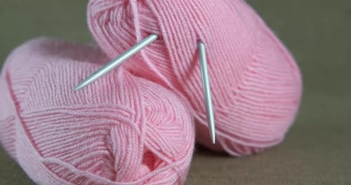 Yarn for Pink Knitting