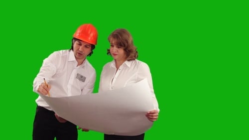 Presentation of a Project, Green Screen