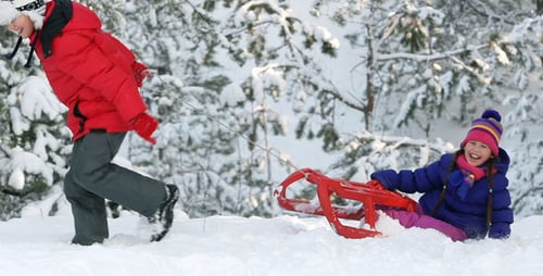 Sledding Fun