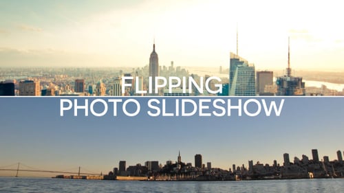 Dynamic Split Screen Photo Slideshow for Travel Videos