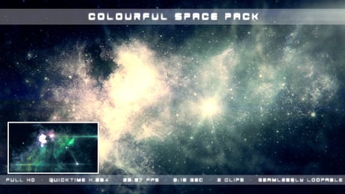 Buntes Space Pack