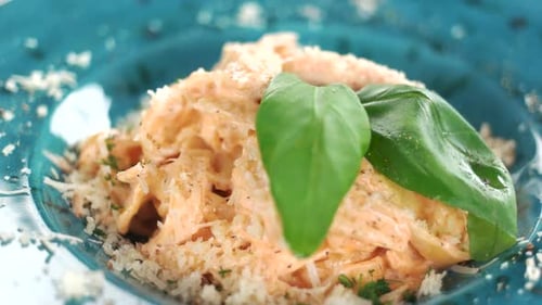 Chicken Pasta Close Up