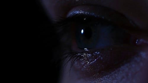 Extreme Close Up of a Moist Eye