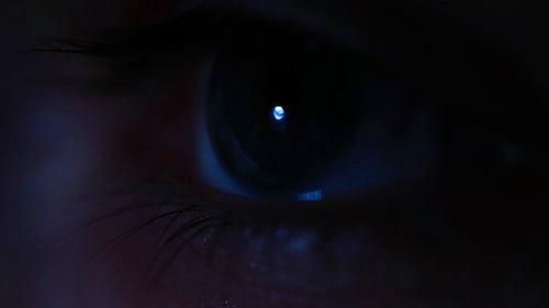 Extreme Close Up of a Human Eye