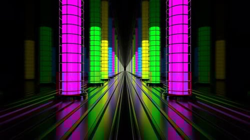 Vj Abstract Tunnel Loop