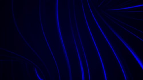 Dynamic Blue Neon Lines Abstract Background Animation