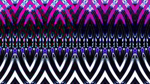 Dynamic Abstract Wave Pattern Shimmering Loop Background