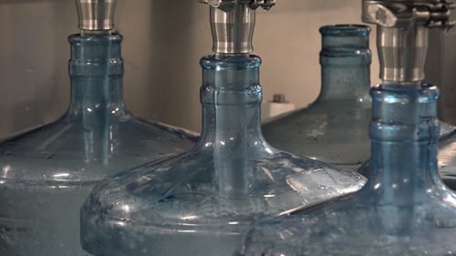 Botella de agua grande
