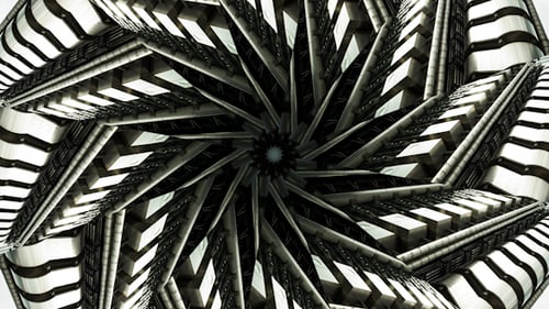 Kaleidoskop-Architektur Muster 2