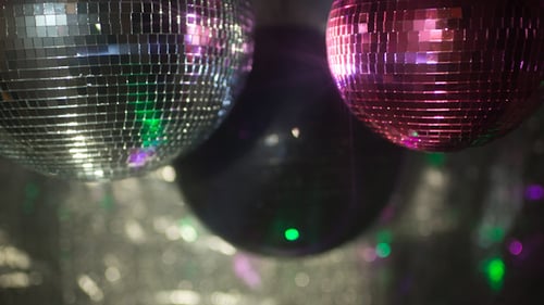 Discoball rosa 20