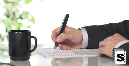 Lawyer Filing Contract Form