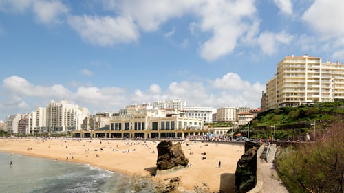 Biarritz France City Surfers Sea 6