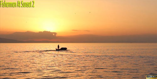 Fishermen At Sunset 2