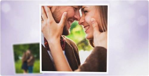 Elegant 3D Photo Slideshow for Romantic Memories