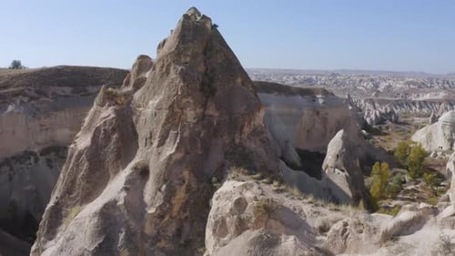 Mountain Landscape in National Goreme Park.