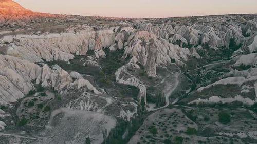 Cappadocia Landscape Aerial View