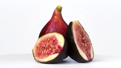 Close Up of Fresh and Delicious Figs