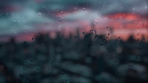 Raindrops on Window