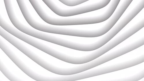 Minimalist Wavy Lines Abstract Clean Background Loop