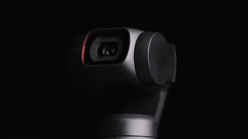 Close Up of Small Electronic Camera Gimbal