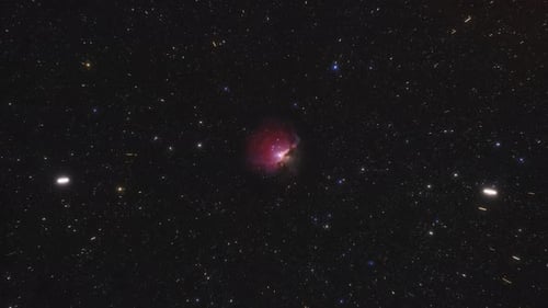 Cosmic Nebula Flythrough Space Background Animation