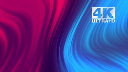 Dynamic Abstract Neon Fluid Background Animation