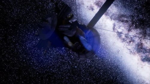 Space Probe Navigates Starry Milky Way Galaxy