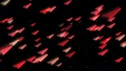 Neon Trigon Background 06