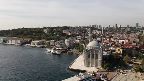 Istanbuler Landschaft Ortakoy Moschee