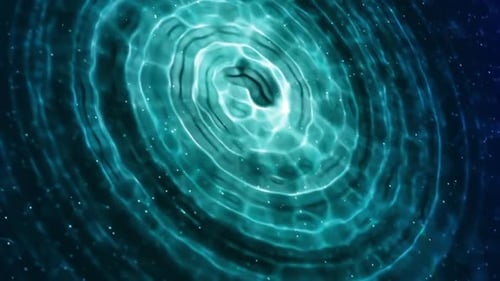 Arrière-plan animé de Graphiques animés de fond bleu