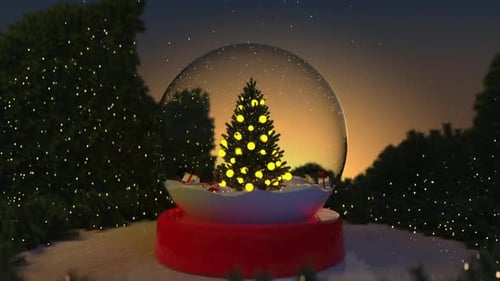 Snow Globe Dawn HD
