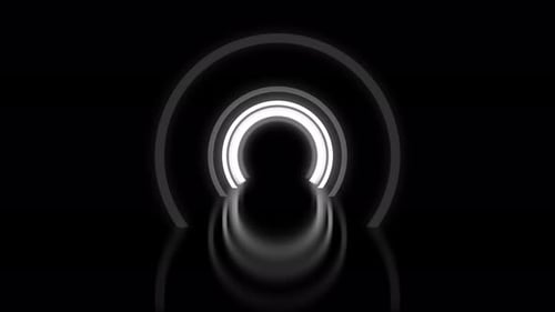 Neon Light Vj Tunnel 06