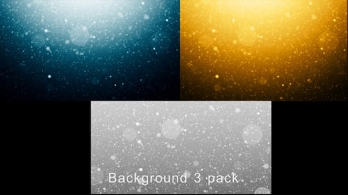 Abstract Particle Light Stream Background Loop Pack