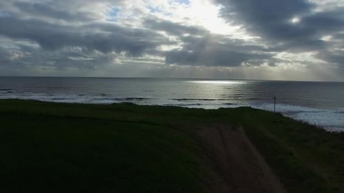 Meer und Sonnenstrahl